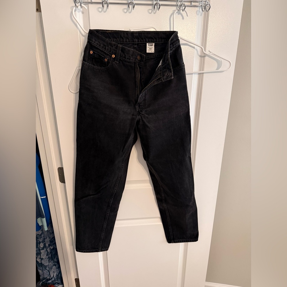 Levi’s relaxed fit 550 jeans